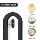 Electric Milk Frother Foam Maker Portable Handheld Foamer High Speeds Drink Mixer Coffee Frothing Wand 6 Stick Configuration
