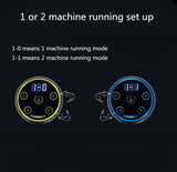 2019 Professional Mini AURORA II LED Tattoo Power Supply Black/Silver EU US AU plug