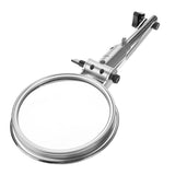 2.5x 120mm Foldable Desktop Illuminated Magnifier Magnifying Glass Reading Loupe LED Lighted Lamp Optical Glass Lens Magnifier