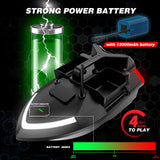 V801 Fishing GPS 500m Remote Control Bait Boat Dual Motor Fish Finder Automatic Cruise/Route Correction with Night Light Boat