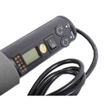 220V 450W 450 Degree LCD Adjustable Electronic Heat Hot Air Gun Desoldering Soldering Station IC SMD BGA Rework 4 Nozzle