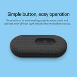 Portable USB Conference Microphone Speakerphone Built-in Hi-Fi Speaker Omnidirectional Mic for PC Laptop Office Video Meeting