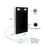 Wrist Temp Detection and Facial Recognition Tablet Network Camera Thermal and optical Bi-spectrum