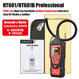 HABOTEST Gas Analyzer Gas Leak Detector PPM Meter Combustible Flammable Natural Tester 9999 PPM 20% LEL