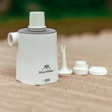 Camping Portable Cordless Electric Inflator Mini Air Outdoor Inflatable and Vacuum Pump Camping Mattress Inflator Vacuum Pump