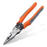 9" Wire Pliers Alloy Steel Cable Cutter Multifunctional Wire Stripper for Electrician Pliers Crimping