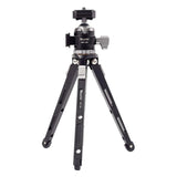Camera Tripod Two Section Tripod With 360 Degree Ball Head 1/4 Inch Dual Fast Shoe Board Camera Load Up To 13 Lbs/6 Kg