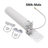 WiFi antennas 4G LTE Outdoor Barrel antenna Waterproof SMA CRC9 TS9 Omni antenne High Gain 698-2700MHz for Huawei Router Modem