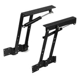 2pcs Folding Spring Tea Table Hinge Furniture Lift Up Top Mechanism Hardware Lifting Rack Shelf For Coffee ComputerTable Lifter