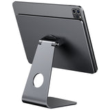 Magnetic iPad Stand Aluminum Holder for iPad Pro 12.9'' for iPad Pro 11'' 360° Rotation Magnetic Tablet Stand iPad Stand