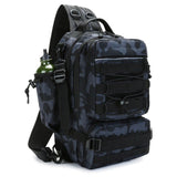 Fishing Tackle Backpack Storage Bag Outdoor Shoulder Backpack Water-Resistant Fishing Gear Bag Cross Body Sling Bag fishing bag