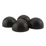 4Pcs HIFI Audio Ebony Hemisphere Column Speaker Amplifier Shock Absorber Feet Pad, Vibration Stands, Anti-Shock