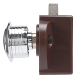 5PCS Camper Car Push Lock RV Caravan Boat Motor Home Cabinet Drawer Lock Keyless Push Button Latch Furniture Hardware