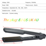 Straightening Irons Fast Warm-up Thermal Performance Professional Tourmaline Ceramic Heating Plate Hair Straightener