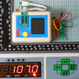 1.8" LCR-TC1 T7 TFT LCD Diode Triode Capacitor Resistor Test Meter Multi-meter Transistor Tester ESR LCR NPN PNP MOSFET COD