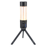 LED Camping Light USB Rechargeable Campsite Lantern Tent Lamp Flashlight Support Multiple Light Modes with Magnetic Base Tripod