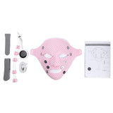 3D Silicone Facial Mask Electric EMS Vibration V Face Massager Anti Wrinkle Magnet Massage Face Lifting Firm Slimming Machine