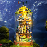 Robotime Rolife DIY Dollhouse Wooden Miniature Doll House for Birthday Gift Mysterious World Series