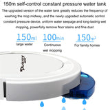 2800Pa Robot Vacuum Cleaner With Water Tank Remote Control  Wet And Dry Ultra-thin Vacuum Cleaner For Home Sweeping And Mopping