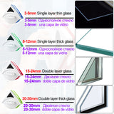 New Magnetic window Cleaner Brush Tool Double Side Magnetic Brush magnetic brush for window cleaning Household Cleaning Tool