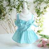 Dog Clothes Summer Cat Dog Dresses Puppy Pet Skirt Chihuahua Yorkshire Corgi Pomeranian Bichon Poodle Small Dogs Clothing 2021