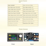 WZ3605E DC DC Buck Boost Converter CC CV 36V 5A Power Module Adjustable Regulated Laboratory Power Supply Voltmeter