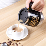304 Stainless Steel Coffee Magnetic Self Stirring Automatic Mug Milk Mixing cup Blender Smart Shaker Coffee Thermal Cup