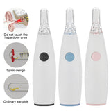 Electric Cordless Ear Care Safe Vibration Painless Ear Cleaner Remover Spiral Ear Cleaning Device Dig Wax Ear Pick Without box