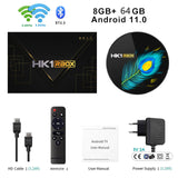 TV BOX HK1 RBOX R3 Android 11 Smart tvbox 4/8GB DDR4 4K 2.4/5G WIFI BT4.0 RK3566 Quad-Core HK1RBOX iptv Media Player Set Top Box