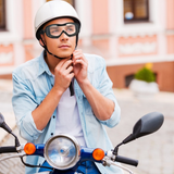 Bike Riding Glasses Retro Goggles Motorcycle Protective Glasses Outdoor Goggles