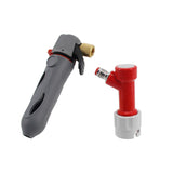 Pin Lock CO2 Cartridge Keg Charger Portable Homebrew Kegging Draft Beer Dispensing Soda Making Portable CO2 Keg Charger