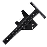 Aluminum Alloy Scale Metric Measure Scribing Ruler Woodworking Marking Tool N58C