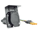 1pc 7 Pin Trailer Plug Durable Prime Adapter Wiring Connector Socket for Vehicle A30  12V American Trailer Connector