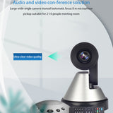 Smart Video Conference Camera With Bluetooth Omnidirectional Microphone PTZ 4MP HD 4x 10x Optical Zoom USB Remote Control