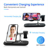 For 25W 3in1 Magnetic Qi Fast Wireless Charger  For iPhone iWatch Airpods