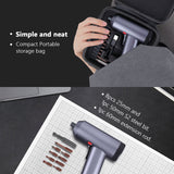 Precision Electric Screwdriver 10Pcs  Alloy Steel Bit Screwdrivers Type-C Fast LED Charging Screwdriver Set Repair Power Tools