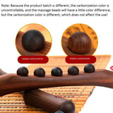 48cm Long Wooden Spa Muscle Fascia Body Leg Relaxing Tool Cellulite Blaster Guasha Scraping Stick Fast Large Area