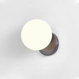 Nordic Led Wall Moon Lamp Iron Modern Decorative Stairs Led Light Home Bedside Round Glass Wall Lights Wood Applique Murale E27