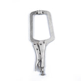 9" Inch Steel C Clamp Vise Grip Locking Welding Pliers Wood Tenon Locator Tool Steel Plate Clamps Woodworking Clamps