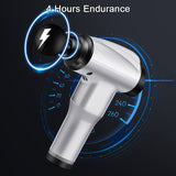 2020 New Deep Tissue Massager Gun Body Massager 6 Speeds Exercising Muscle Electric Massager Vibrator Deep Slimming Shaping