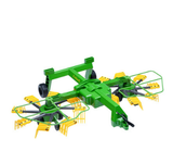 RC Tractor 1/16 RC Truck Farm Tractor 2.4G Remote Control Trailer Dump/Rake/Water Truck Simulated Large Construction Vehicle Toy