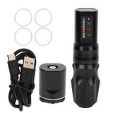 Cordless Tattoo Pen Machine Rechargeable Tattoo Pen Portable Cartridge Tattoo Machine Pen with RCA Replacement Head