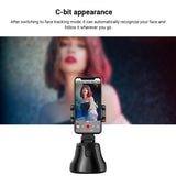 Auto Smart Shooting Selfie Stick 360° Object Tracking Holder All-in-one Rotation Face Tracking Camera Phone Holder