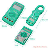 LCD Display Digital Amper Clamp Meter Multimeter NCV Current Clamp Pincers Voltmeter Ammeter AC/DC Ohm Current Voltage Tester