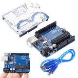 For UNO R3 MEGA328P Development Board Motherboard with USB Cable DIY Starter Kit