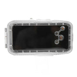 Underwater Phone Housing Underwater Phone Case Compression Resistance Strong Seal IPX8 Waterproof with 1/4inch Screw Hole for