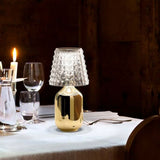 Classic table lamp LED Creative studio Valentina Bedroom Restaurant iron table lamp Nordic Simple Colourful crystal table lamps