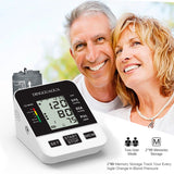 Home Arm Automatic Blood Pressure Monitor BP Sphygmomanometer Pressure Meter Tonometer for Measuring Arterial Pressure LCD displ