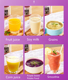 220V Portable Electric Juicer Mini Heating Food Mixer Multifunctional Fruit Juicer Soybean Milk Maker With Heating Function