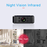 WD6 4K Mini IP Cam Wireless Wifi Home Security Camera DVR Night Vision Infrared Mobile Phone Monitoring Ultra-Clear Camera